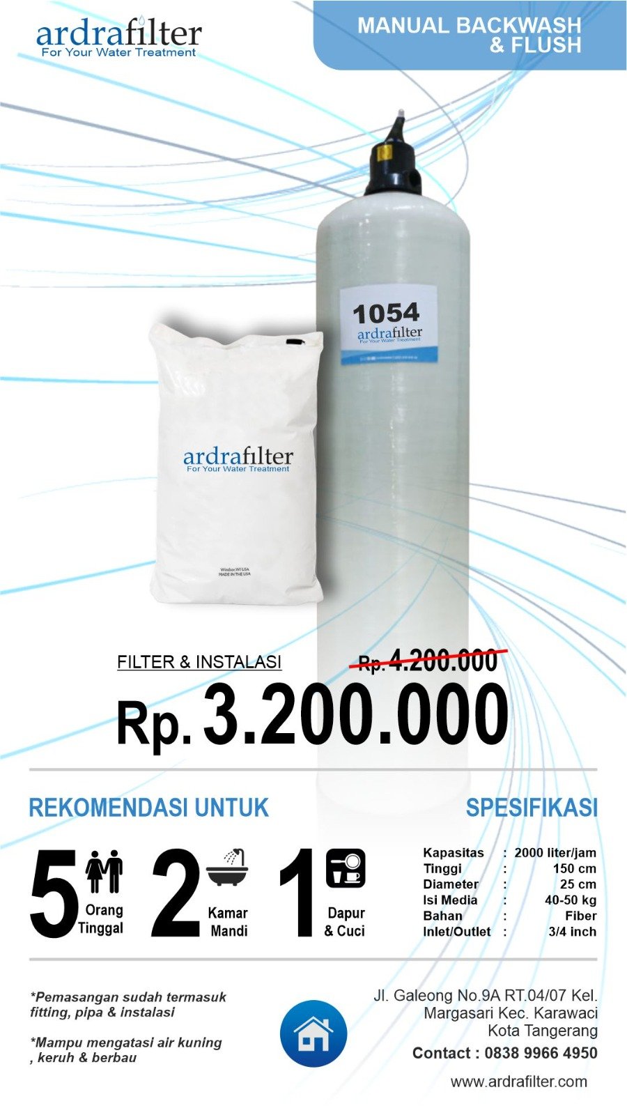 Filter Air 1054 Manual